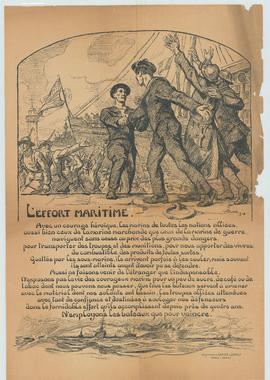 Affiche de la Première Guerre mondiale, vue 04.