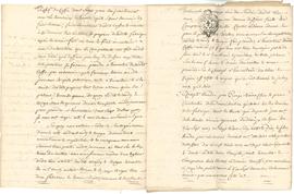 Inventaire et remise des titres et papiers conservés dans le coffre de l’église de Saint Valérien...