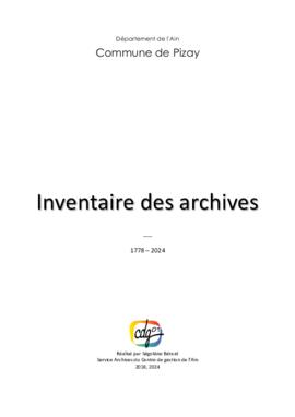 Fonds communal de Pizay