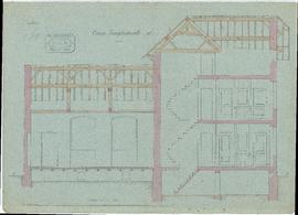 Plan pour la construction de l'école mixte du hameau de Dergis – Sainte Anne, vue 06.