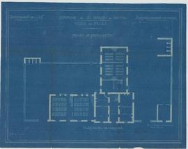 Plan pour la restauration et appropriation des écoles, vue 02.