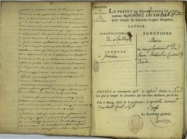 Serrières-de-Briord - 1D1 - Registre des délibérations (1807-1810), pages 4-5