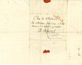 Lettre de Claude Poncet à sa mère, vue 03.
